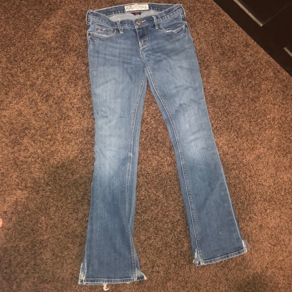 Light bootcut hollister jeans